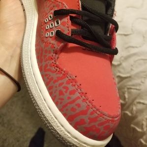 7 youth Nike Air Jordans Red Black White